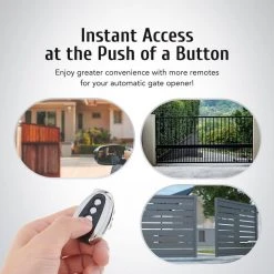 Best deal 🌟 4-Button Remote Transmitter for Automatic Gate Openers by DOORADO 👏 -Cheap Fence Gates Plus Store doorado gate opener remotes sgo 0000 02 bnhd 1 1f 1000