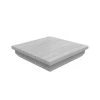 Budget ❤️ 5 in. x 5 in. Driftwood Gray New England Vinyl Fence Post Top by Barrette Outdoor Living 🔥