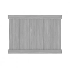 Best Pirce ⌛ Bryce 6 ft. x 8 ft. Driftwood Gray Vinyl Privacy Fence Panel by Barrette Outdoor Living 🎉