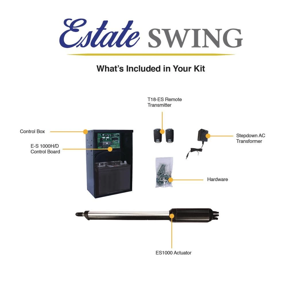 Cheapest π Single Swing Automatic Gate Opener Kit by Estate Swing β 3 Cheapest π Single Swing Automatic Gate Opener Kit by Estate Swing β
