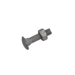 Flash Sale ❤️ 5/16 in. x 1-1/4 in. Galvanized Metal Carriage Bolt/Nut (20-Set/Bag) by Everbilt 🤩 -Cheap Fence Gates Plus Store everbilt chain link fence accessories 328502eb 1f 1000