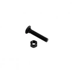 Coupon 🤩 16-3/8 in. x 2 in. Carriage Bolt and Nut Black 10-Pack by Everbilt 🔥 -Cheap Fence Gates Plus Store everbilt chain link fence accessories 328503bkeb 4f 1000
