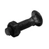 Coupon 🤩 16-3/8 in. x 2 in. Carriage Bolt and Nut Black 10-Pack by Everbilt 🔥