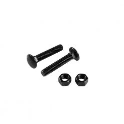 Coupon 🤩 16-3/8 in. x 2 in. Carriage Bolt and Nut Black 10-Pack by Everbilt 🔥 -Cheap Fence Gates Plus Store everbilt chain link fence accessories 328503bkeb c3 1000