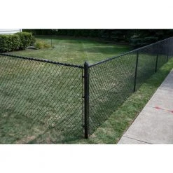 Promo 🥰 5/8 in. x 48 in. Black Tension Bar by Everbilt ⭐ -Cheap Fence Gates Plus Store everbilt chain link fence accessories 328512bkeb 76 1000