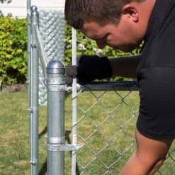 Discount π 5 ft. Galvanized Metal Chain Link Fence Tension Bar by Everbilt β 13 Discount π 5 ft. Galvanized Metal Chain Link Fence Tension Bar by Everbilt β -Cheap Fence Gates Plus Store everbilt chain link fence accessories 328514dpteb 1f 1000