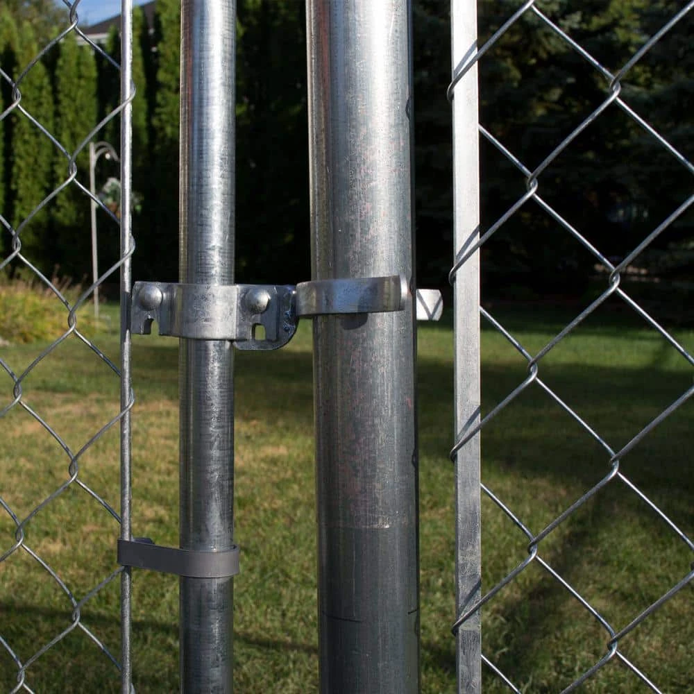 Discount π 5 ft. Galvanized Metal Chain Link Fence Tension Bar by Everbilt β 9 Discount π 5 ft. Galvanized Metal Chain Link Fence Tension Bar by Everbilt β - Image 7