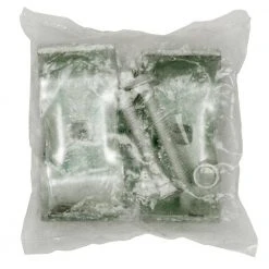 Hot Sale 😉 1-3/8 in. Galvanized Metal Panel Clamp with Nuts and Bolts (Sets of 2) by Everbilt 😉