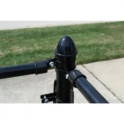 Hot Sale 🌟 1-3/8 in. Rail End Aluminum - Black by Everbilt ⭐ 13 Hot Sale 🌟 1-3/8 in. Rail End Aluminum - Black by Everbilt ⭐ -Cheap Fence Gates Plus Store everbilt chain link fence accessories 328550bkeb 44 1000