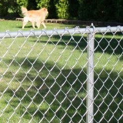 Brand new 🔥 1-5/8 in. Aluminum Chain Link Eye Top for Line Post by Everbilt ⭐ -Cheap Fence Gates Plus Store everbilt chain link fence accessories 328556eb 44 1000