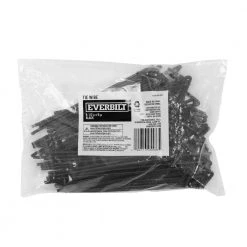 Outlet ✨ 6-1/2 in. 9-Gauge Chain Link Tie hook Black (100-Pieces) by Everbilt 💯 -Cheap Fence Gates Plus Store everbilt chain link fence accessories 328557bkeb 1f 1000