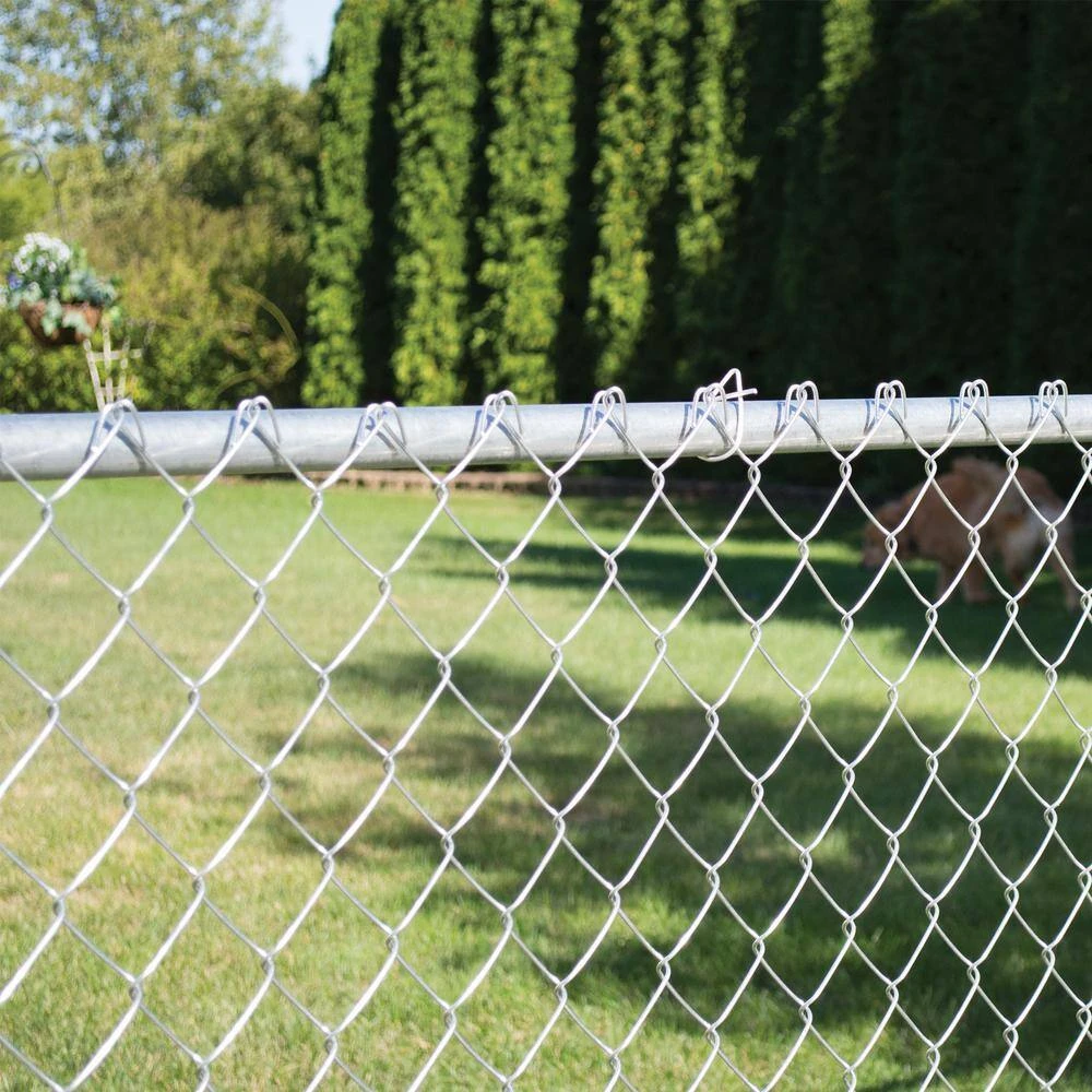 Deals ❤️ 60 in. x 50 ft. 11.5-Gauge Galvanized Steel Chain Link Fence Fabric by Everbilt ✨ 7 Deals ❤️ 60 in. x 50 ft. 11.5-Gauge Galvanized Steel Chain Link Fence Fabric by Everbilt ✨ - Image 5