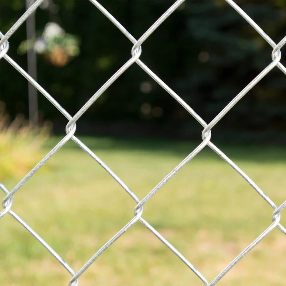 Deals ❤️ 60 in. x 50 ft. 11.5-Gauge Galvanized Steel Chain Link Fence Fabric by Everbilt ✨ 6 Deals ❤️ 60 in. x 50 ft. 11.5-Gauge Galvanized Steel Chain Link Fence Fabric by Everbilt ✨ - Image 4