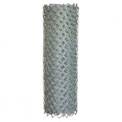 Deals ❤️ 60 in. x 50 ft. 11.5-Gauge Galvanized Steel Chain Link Fence Fabric by Everbilt ✨