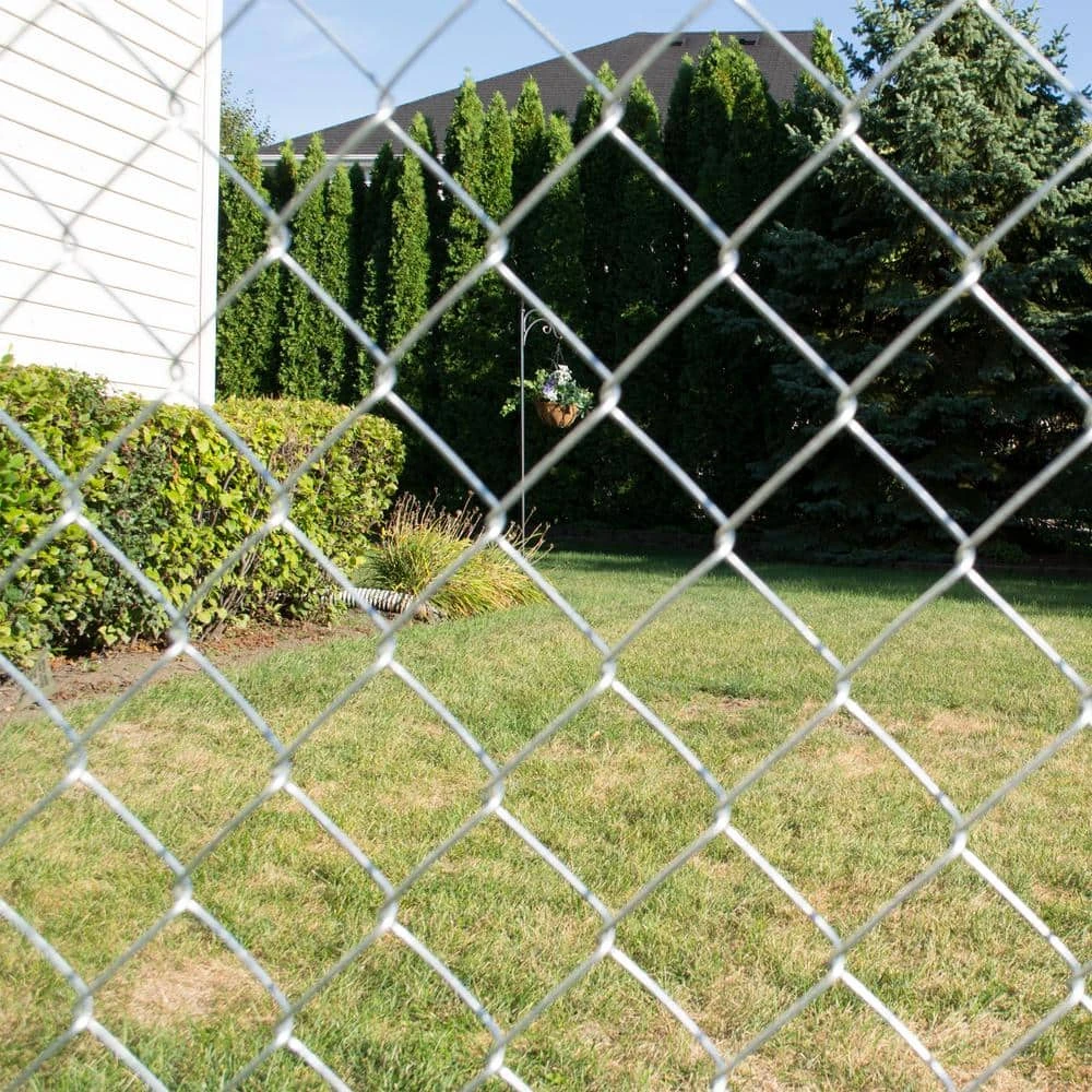 Deals ❤️ 60 in. x 50 ft. 11.5-Gauge Galvanized Steel Chain Link Fence Fabric by Everbilt ✨ 5 Deals ❤️ 60 in. x 50 ft. 11.5-Gauge Galvanized Steel Chain Link Fence Fabric by Everbilt ✨ - Image 3