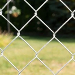 Coupon 🎁 6 ft. x 50 ft. 11.5- Gauge Galvanized Chain Link Fabric by Everbilt ❤️ -Cheap Fence Gates Plus Store everbilt chain link fence fabric 308706eb 4f 1000