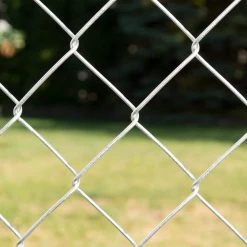 Deals 🎉 10 ft. x 4 ft. 12-Gauge Galvanized Chain Link Fabric Repair Roll by Everbilt ✨ -Cheap Fence Gates Plus Store everbilt chain link fence fabric 30870r48eb 4f 1000