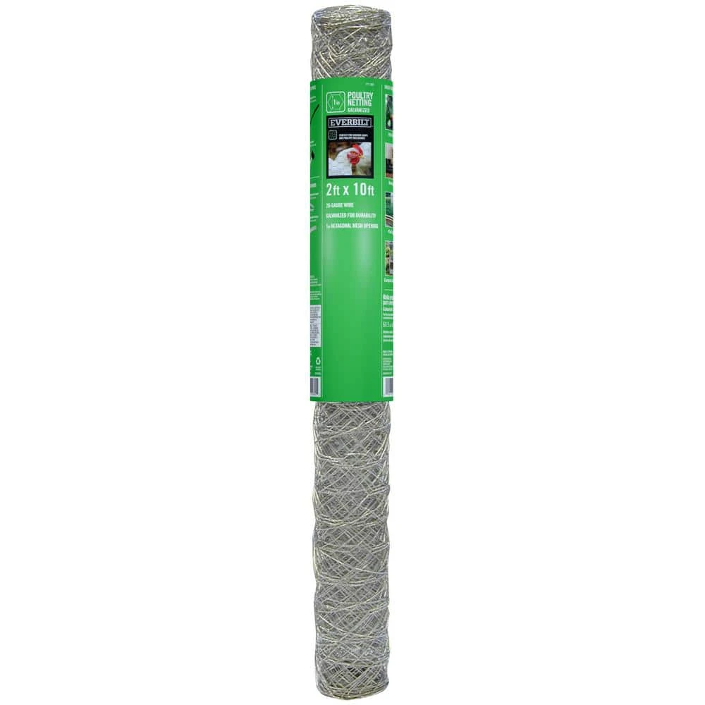 Promo 🎁 1 in. x 2 ft. x 10 ft. Poultry Netting by Everbilt 🤩 4 Promo 🎁 1 in. x 2 ft. x 10 ft. Poultry Netting by Everbilt 🤩 - Image 2