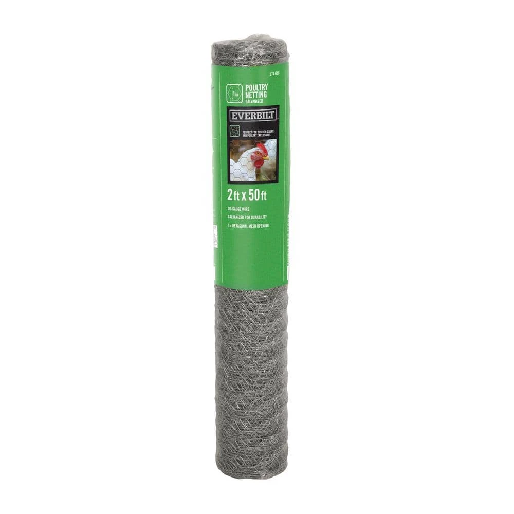 Hot Sale ⌛ 1 in. x 2 ft. x 50 ft. Poultry Netting by Everbilt ✔️ 4 Hot Sale ⌛ 1 in. x 2 ft. x 50 ft. Poultry Netting by Everbilt ✔️ - Image 2