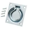 Best Sale 🛒 3 in. x 3-1/2 in. Zinc-Plated Trap Door Ring by Everbilt ⭐ -Cheap Fence Gates Plus Store everbilt fence gate accessories 15185 64 1000