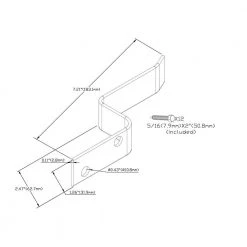 Outlet 𧨠Zinc-Plated Solid Door Stop by Everbilt π 7 Outlet 𧨠Zinc-Plated Solid Door Stop by Everbilt π -Cheap Fence Gates Plus Store everbilt fence gate accessories 15369 76 1000