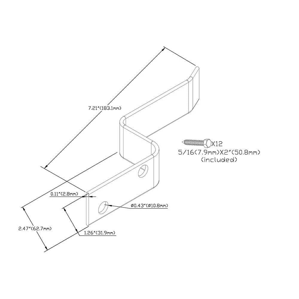 Outlet 𧨠Zinc-Plated Solid Door Stop by Everbilt π 5 Outlet 𧨠Zinc-Plated Solid Door Stop by Everbilt π - Image 3