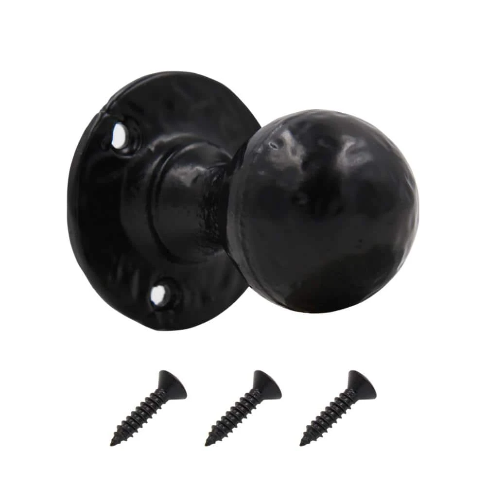 Cheapest 🔥 Black Heavy-Duty Gate Knob by Everbilt 🛒 3 Cheapest 🔥 Black Heavy-Duty Gate Knob by Everbilt 🛒