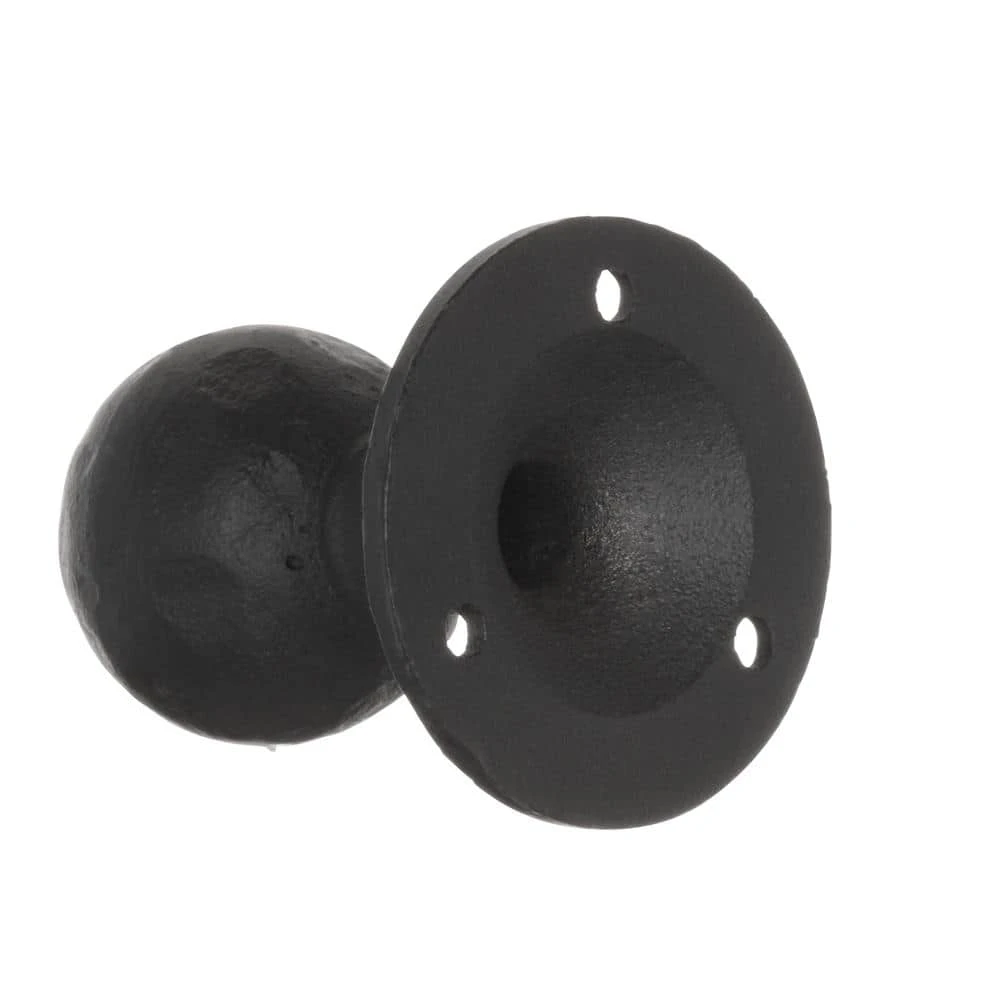Cheapest 🔥 Black Heavy-Duty Gate Knob by Everbilt 🛒 4 Cheapest 🔥 Black Heavy-Duty Gate Knob by Everbilt 🛒 - Image 2