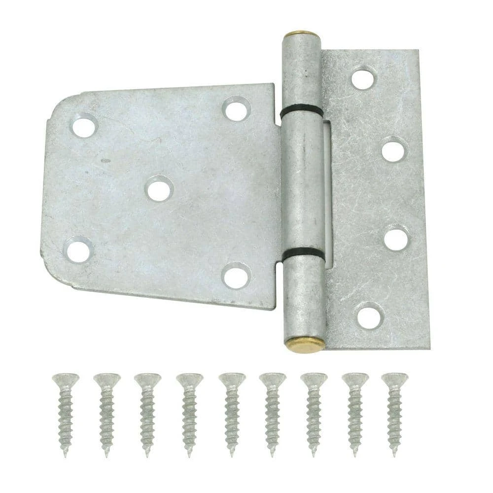 Brand new 🛒 3-1/2 in. Galvanized Heavy Duty Tee Hinge by Everbilt 👍 3 Brand new 🛒 3-1/2 in. Galvanized Heavy Duty Tee Hinge by Everbilt 👍