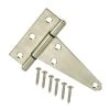 Discount ❤️ 4 in. Stainless Steel Heavy Duty Tee Hinge by Everbilt ⭐ -Cheap Fence Gates Plus Store everbilt fence gate hinges 14399 64 1000