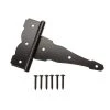Wholesale 🔥 8 in. x 5.5 in. Black Heavy-Duty Decorative Tee Hinge by Everbilt ❤️ 2 Wholesale 🔥 8 in. x 5.5 in. Black Heavy-Duty Decorative Tee Hinge by Everbilt ❤️ -Cheap Fence Gates Plus Store everbilt fence gate hinges 15032 64 1000