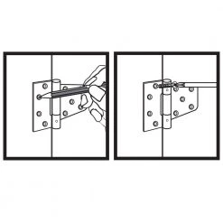 Cheap ❤️ 3-1/2 in. Black Heavy-Duty Tee Hinge by Everbilt ⭐ -Cheap Fence Gates Plus Store everbilt fence gate hinges 15065 4f 1000