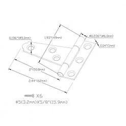 Best Pirce ⭐ 2 in. Zinc-Plated Tee Hinge (2-Pack) by Everbilt 🎉 14 Best Pirce ⭐ 2 in. Zinc-Plated Tee Hinge (2-Pack) by Everbilt 🎉 -Cheap Fence Gates Plus Store everbilt fence gate hinges 15290 76 1000