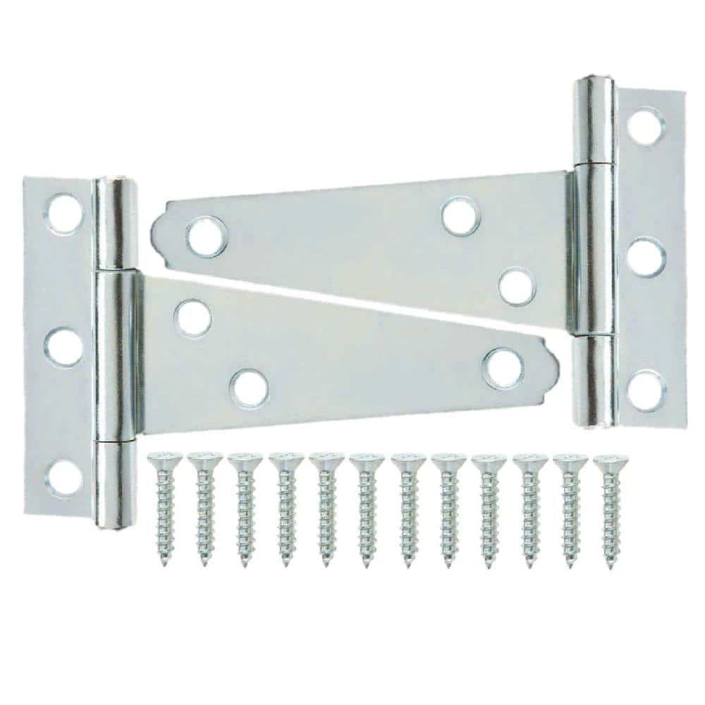 Deals ⌛ 3 in. Zinc-Plated Tee Hinge (2-Pack) by Everbilt 🥰 3 Deals ⌛ 3 in. Zinc-Plated Tee Hinge (2-Pack) by Everbilt 🥰