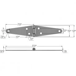 Best Pirce ๐ 4 in. Zinc-Plated Heavy Duty Strap Hinge by Everbilt ๐ฏ 7 Best Pirce ๐ 4 in. Zinc-Plated Heavy Duty Strap Hinge by Everbilt ๐ฏ -Cheap Fence Gates Plus Store everbilt fence gate hinges 15402 31 1000