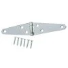 Best Pirce 👏 4 in. Zinc-Plated Heavy Duty Strap Hinge by Everbilt 💯 -Cheap Fence Gates Plus Store everbilt fence gate hinges 15402 64 1000