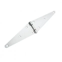 Promo ❤️ 8 in. Zinc-Plated Heavy Duty Strap Hinge by Everbilt ❤️