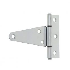 Discount 👏 4 in. x 3-3/20 in. Zinc-Plated Heavy-Duty Tee Hinge by Everbilt 👏 -Cheap Fence Gates Plus Store everbilt fence gate hinges 15407 40 1000
