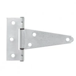 Discount 👏 4 in. x 3-3/20 in. Zinc-Plated Heavy-Duty Tee Hinge by Everbilt 👏 -Cheap Fence Gates Plus Store everbilt fence gate hinges 15407 a0 1000