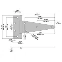 Brand new 𧨠10 in. Zinc Plated Heavy-Duty Tee Hinge by Everbilt β 10 Brand new 𧨠10 in. Zinc Plated Heavy-Duty Tee Hinge by Everbilt β -Cheap Fence Gates Plus Store everbilt fence gate hinges 15411 76 1000