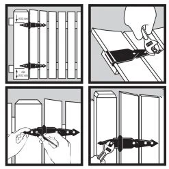 Buy ๐ 8 in. Black Heavy Duty Strap Hinge (2-Pack) by Everbilt โญ 9 Buy ๐ 8 in. Black Heavy Duty Strap Hinge (2-Pack) by Everbilt โญ -Cheap Fence Gates Plus Store everbilt fence gate hinges 15428 4f 1000