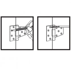 New 🔔 3-1/2 in. Stainless Steel Heavy Duty Tee Hinge by Everbilt 😉 -Cheap Fence Gates Plus Store everbilt fence gate hinges 17903 a0 1000