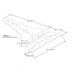 Best reviews of ✨ 8 in. Black Heavy-Duty Decorative Tee Hinge (2-Pack) by Everbilt 😀 8 Best reviews of ✨ 8 in. Black Heavy-Duty Decorative Tee Hinge (2-Pack) by Everbilt 😀 -Cheap Fence Gates Plus Store everbilt fence gate hinges 18107 76 1000