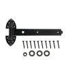 Deals 🛒 12 in. Black Extra Heavy Duty Tee Hinge by Everbilt ✔️ -Cheap Fence Gates Plus Store everbilt fence gate hinges 20484 64 1000