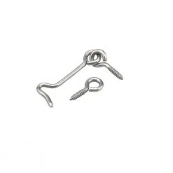 Hot Sale ⌛ 2 in. Stainless Steel Hook and Eye by Everbilt 😍