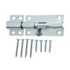 Promo 🔔 4 in. Zinc-Plated Heavy Duty Barrel Bolt by Everbilt 🌟 -Cheap Fence Gates Plus Store everbilt fence gate latches slide bolts 15148 64 1000