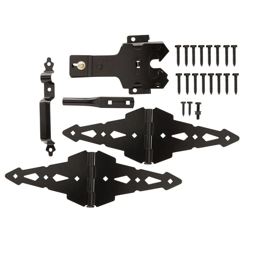 Coupon ✔️ Black Deluxe Latch Gate Set by Everbilt ⭐ 3 Coupon ✔️ Black Deluxe Latch Gate Set by Everbilt ⭐