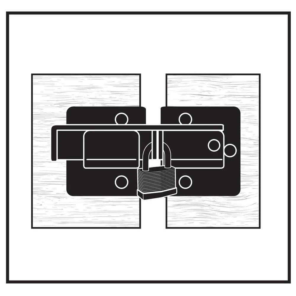 Cheapest π Black Extra Heavy-Duty Gate Flip Latch by Everbilt π 6 Cheapest π Black Extra Heavy-Duty Gate Flip Latch by Everbilt π - Image 4