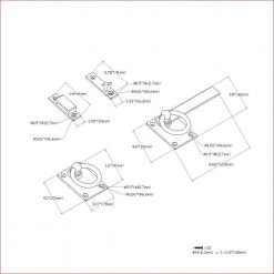 Deals ⌛ 10 in. Matte Black Cast Iron Ring Turn Drop Bar Latch by Everbilt 👍 -Cheap Fence Gates Plus Store everbilt fence gate latches slide bolts 60164 77 1000