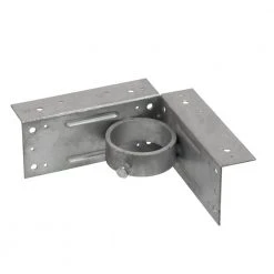 Promo 🌟 2-3/8 in. Galvanized Steel Corner Wood Adapter by Everbilt 😉 -Cheap Fence Gates Plus Store everbilt fence hardware 328595eb 1f 1000